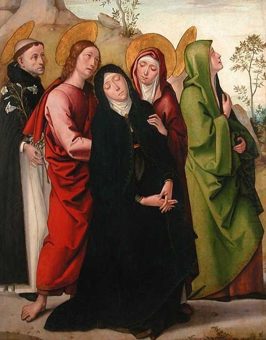 Juan de Borgona The Virgin oil painting picture
